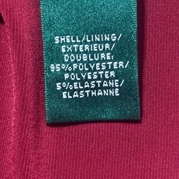 Lauren Ralp Laure cowl neck sleeveless red floral  dress - Picture 13 of 13